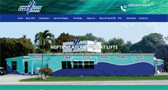 Desktop Screenshot of neptuneatlanticboatlifts.com